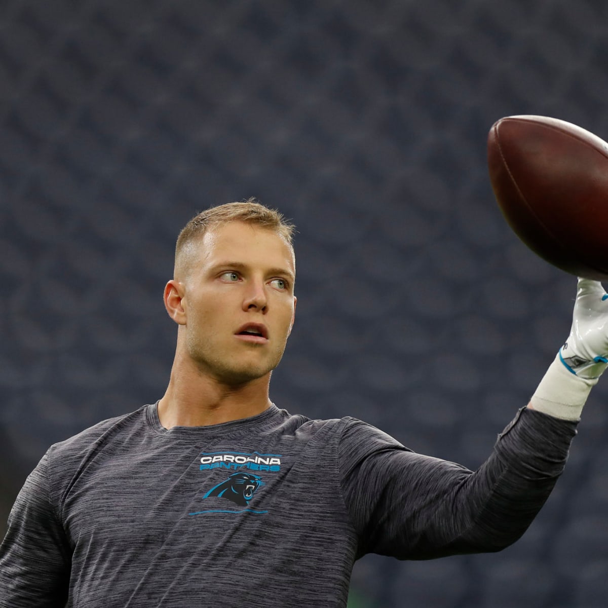 Christian McCaffrey traded some gear to a fan for his favorite