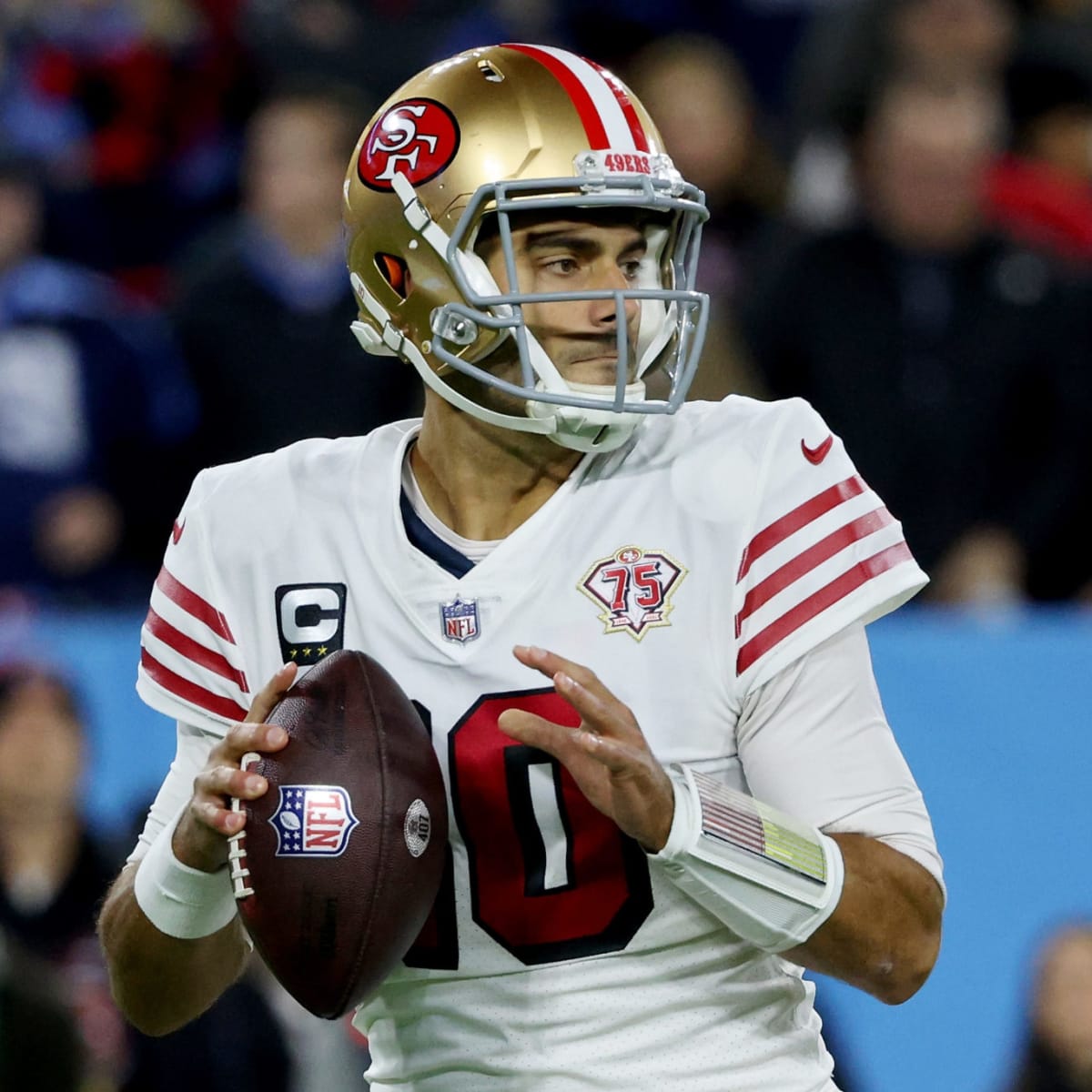 49ers can't overcome Jimmy Garoppolo's mistakes, as Titans steal a win