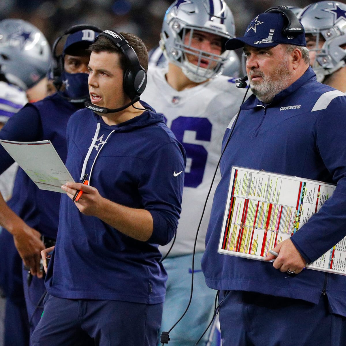 Dallas Cowboys' coordinators on different trajectories