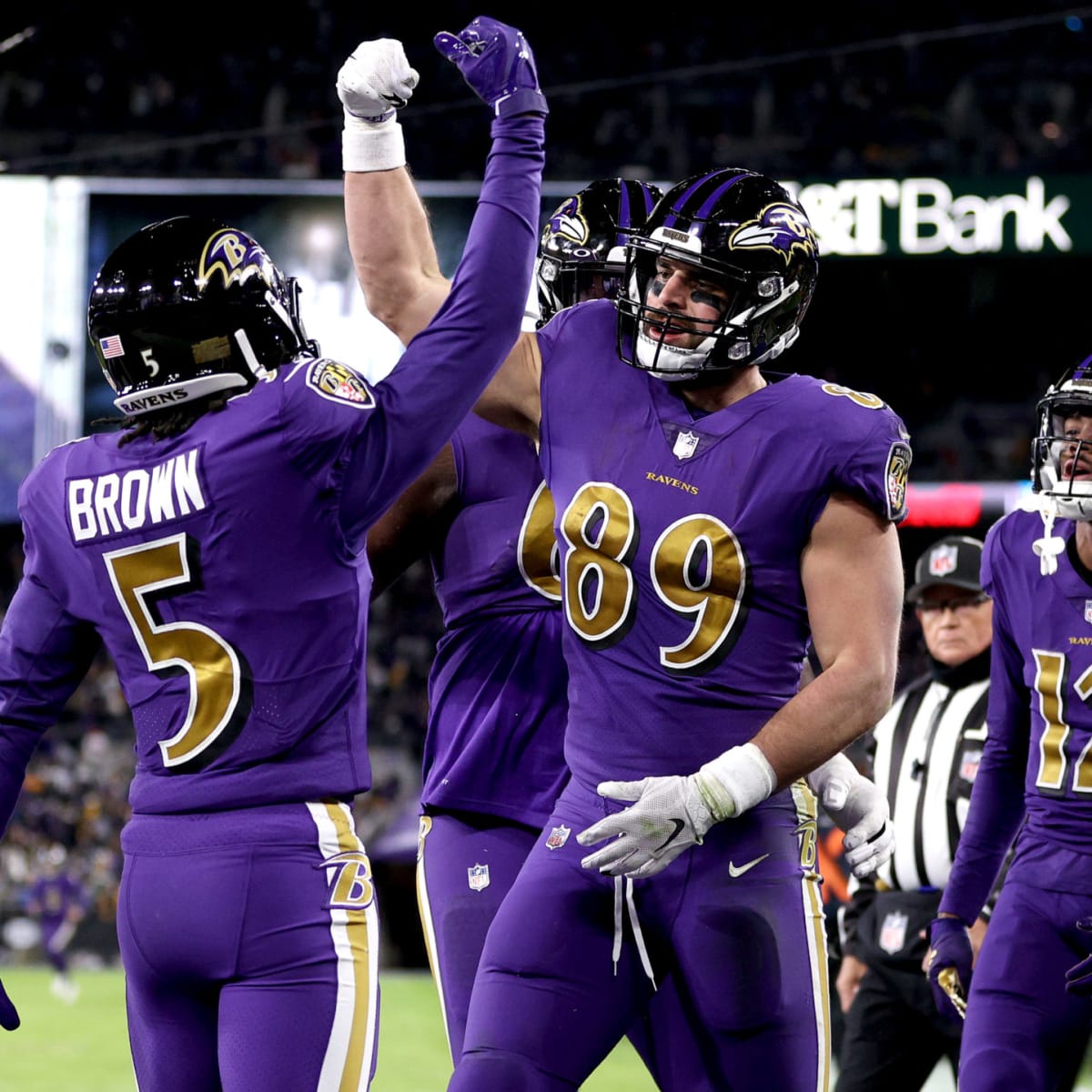 Ravens Breaking Out Color Rush Uniforms for Packers