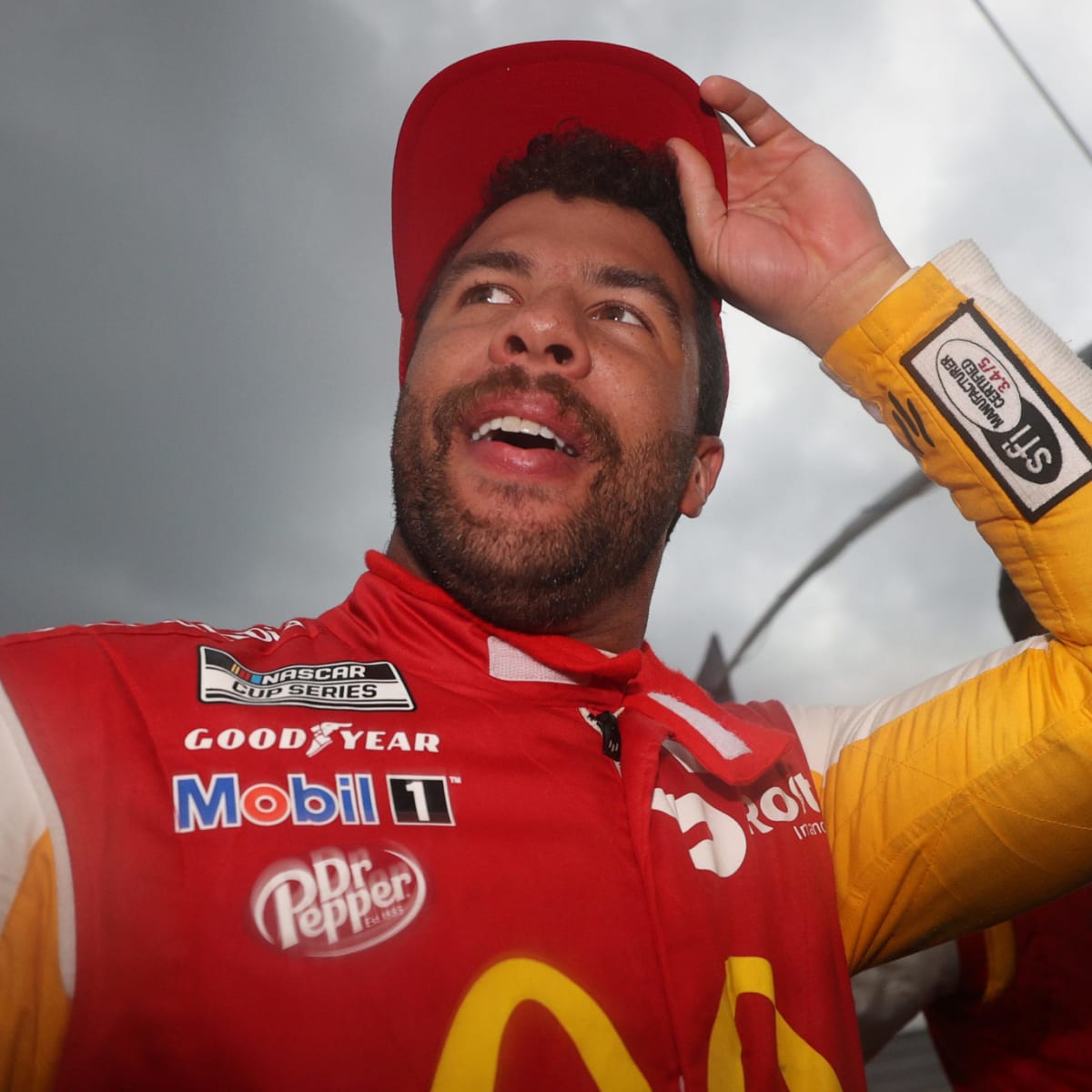 Watch Bubba Wallace Has Embarrassing Wipeout On Track