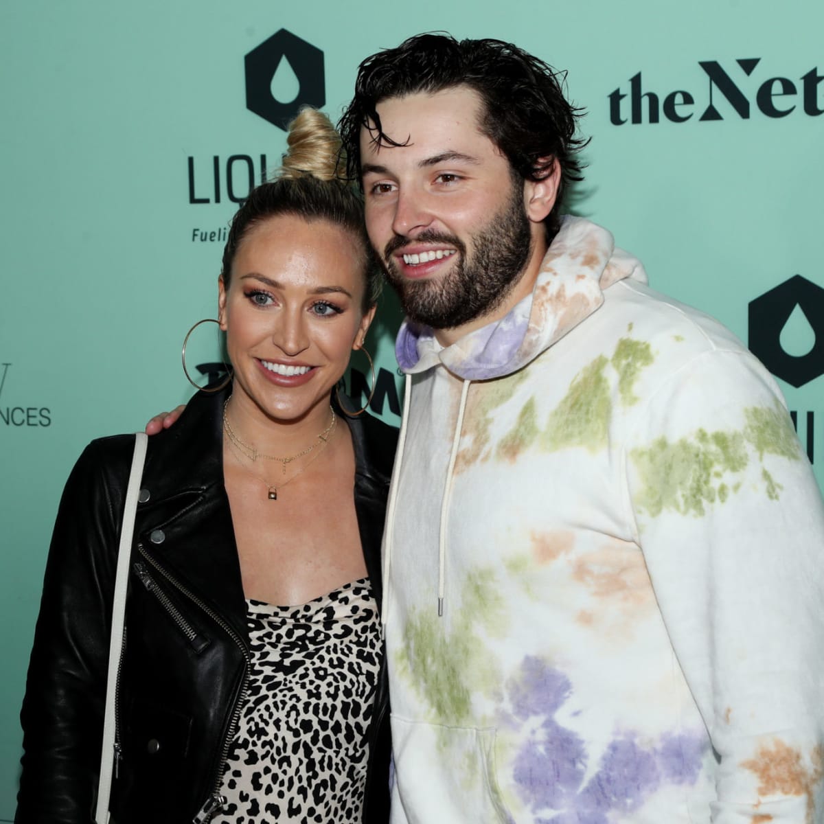 Baker Mayfield's wife Emily celebrates Panthers trade on wedding