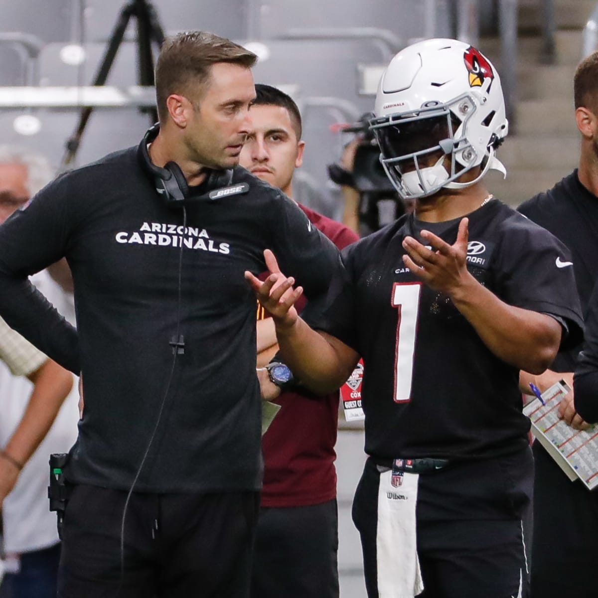 Cardinals' Kingsbury explains change to sit Murray in preseason opener