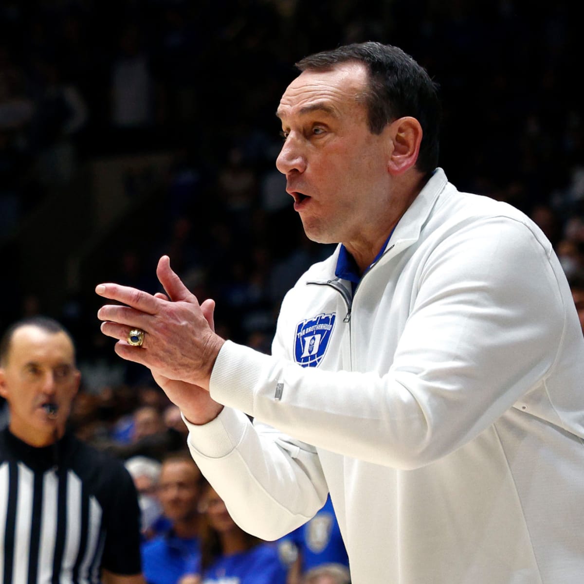 Look: Coach K Is Back At Cameron Indoor Stadium Tonight - The Spun: What's  Trending In The Sports World Today