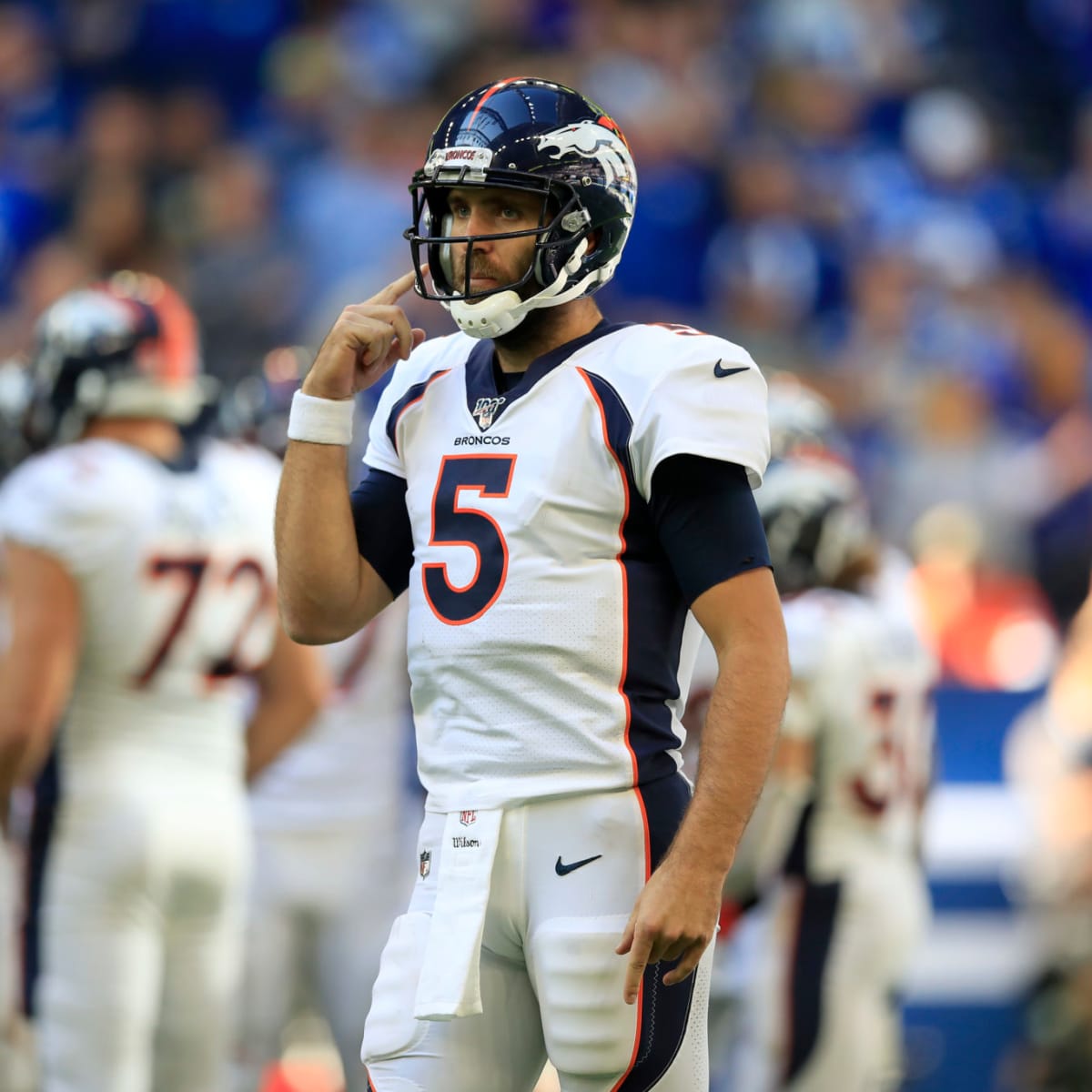 Denver Broncos QB Joe Flacco to miss Browns game with neck injury