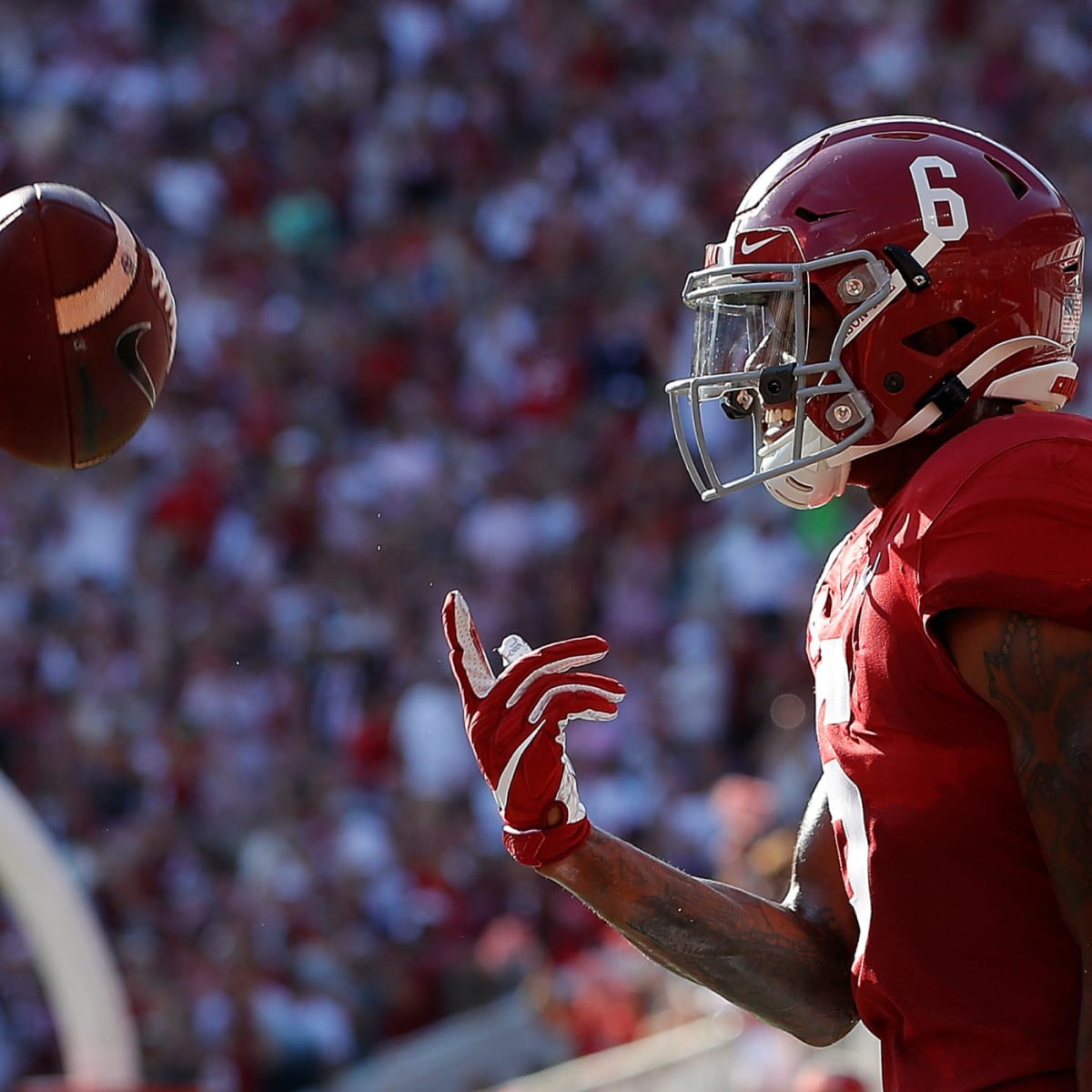 NFL draft: Alabama WR DeVonta Smith is lean, but the tape is loaded