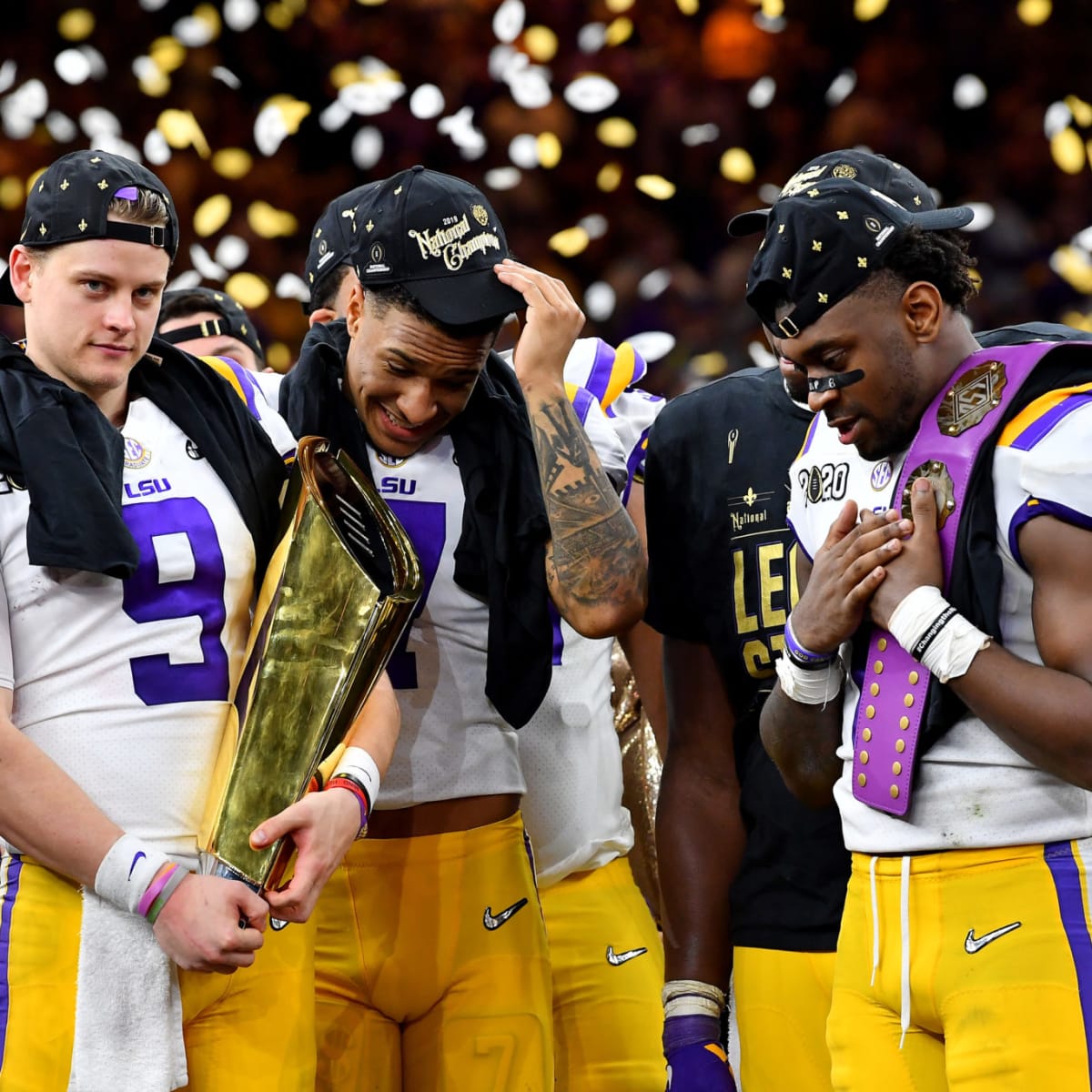 LSU receives rings for perfect 2019 season