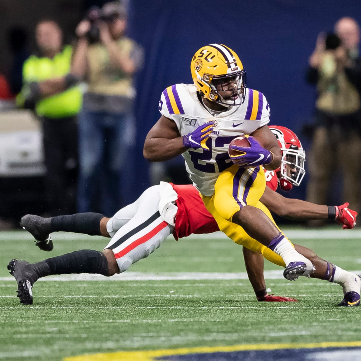 LSU Football's Clyde Edwards-Helaire Ready to Expand Role in