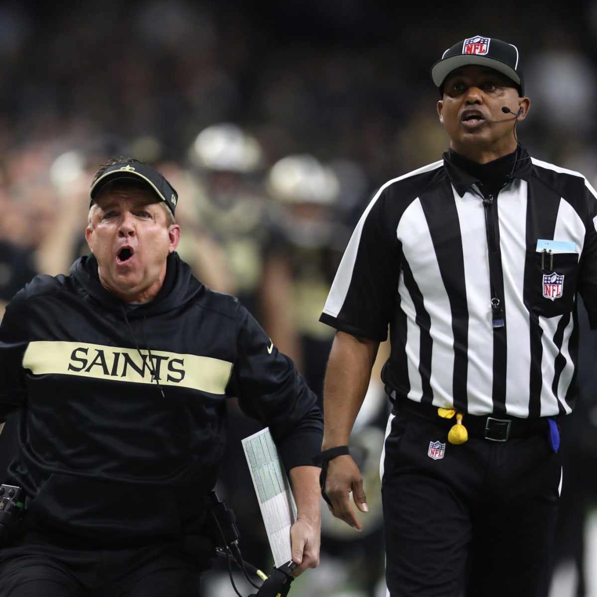 Saints vs. Panthers Calls of the Game