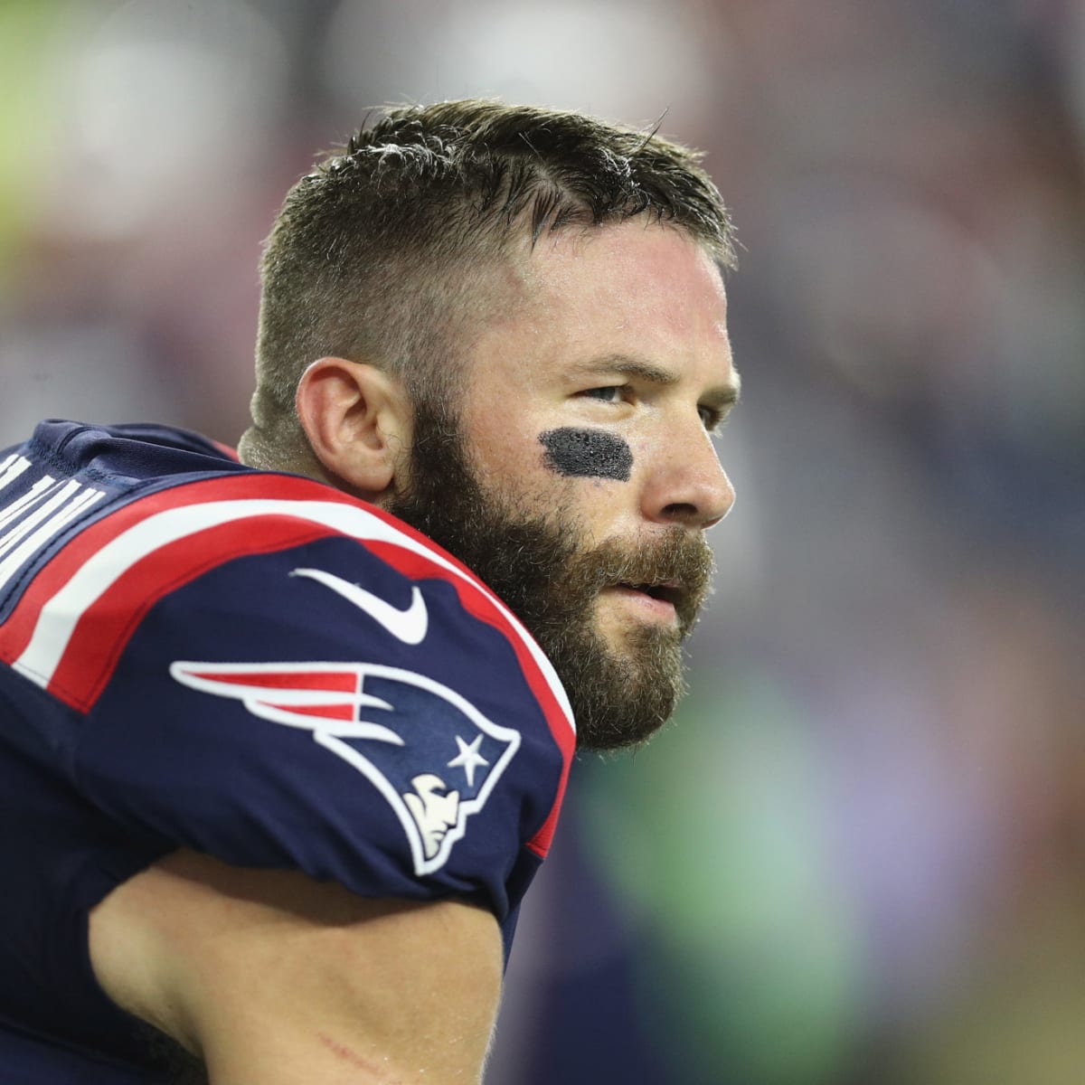 Patriots receiver Julian Edelman leaves with chest injury - The San Diego  Union-Tribune