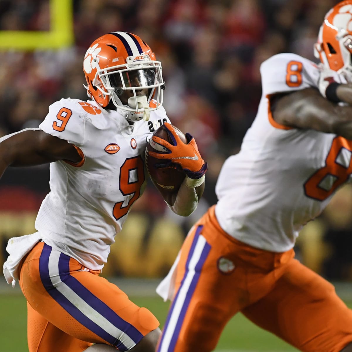 Clemson Tigers Jersey #9 Travis Etienne Jr College Football