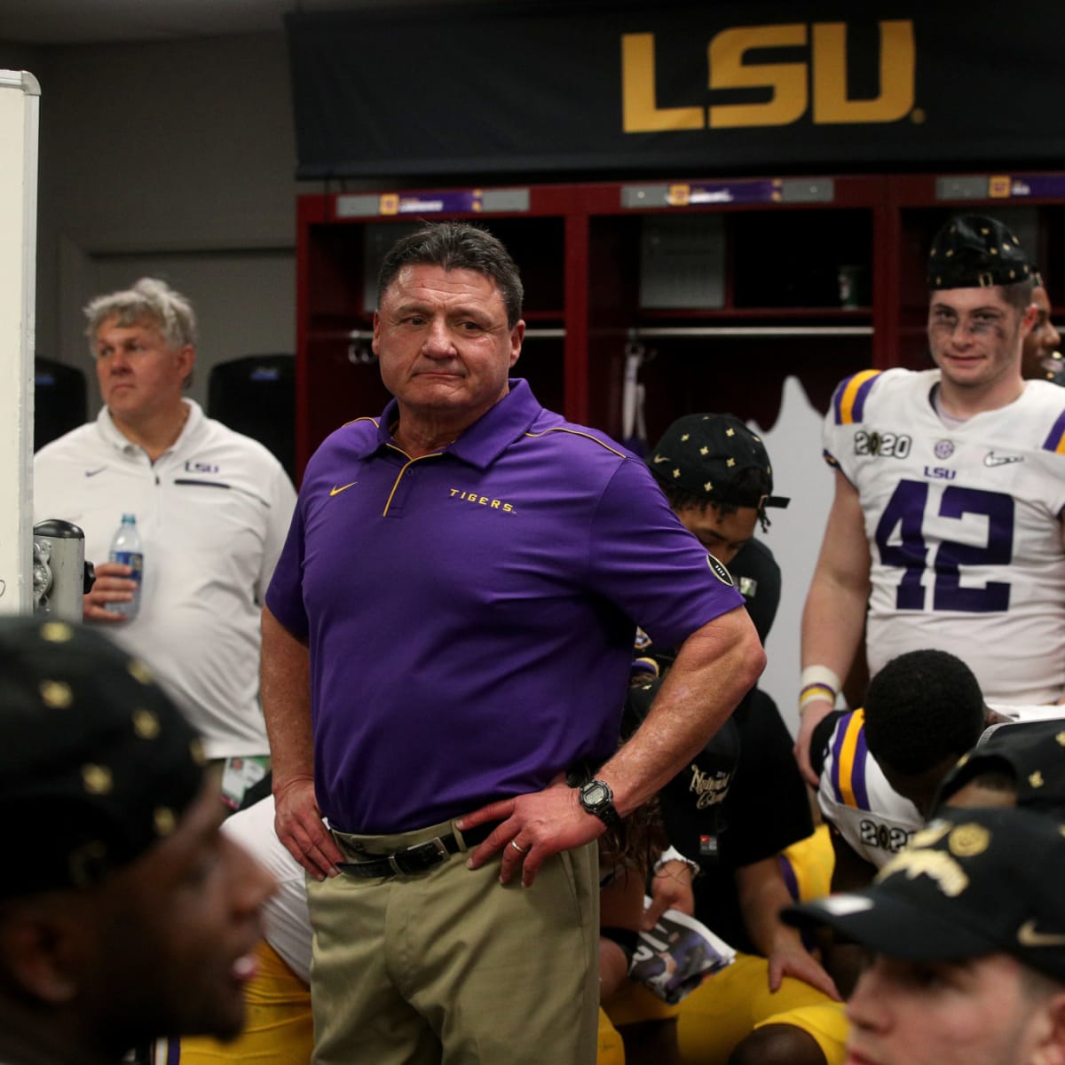 Ed Orgeron Will Do 25 Interviews Today On ESPN