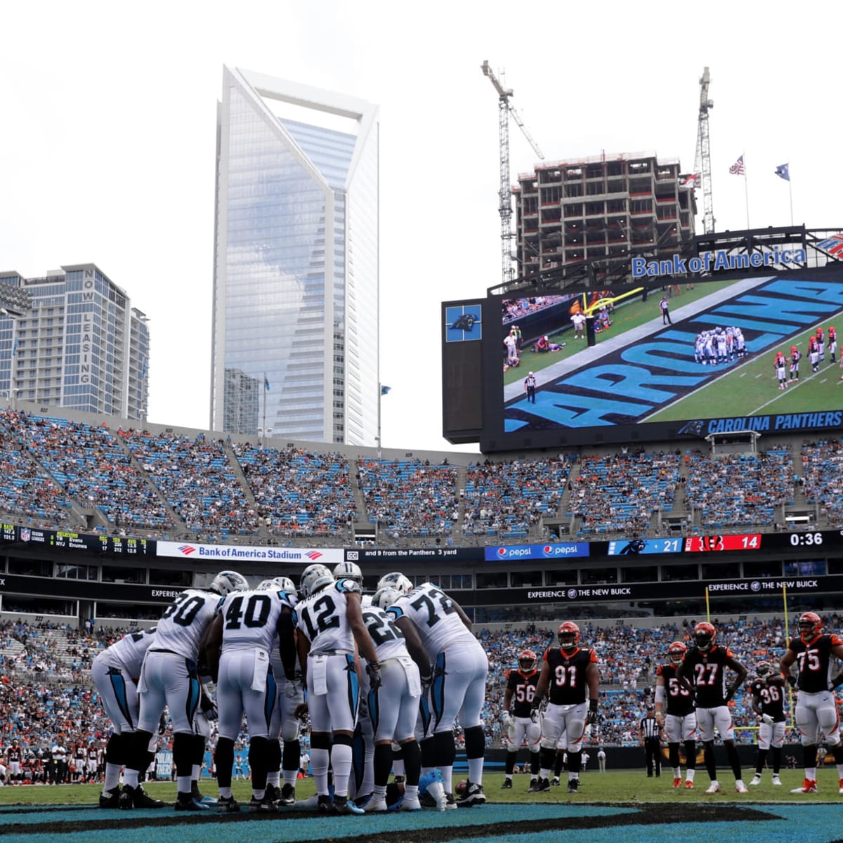 No fans allowed at Carolina Panthers first home game of 2020