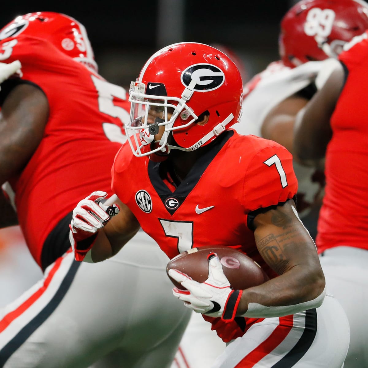 Georgia running back D'Andre Swift chases NFL dream from Philadelphia to  Athens, Football