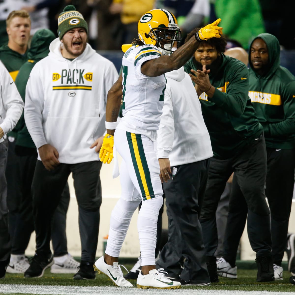 Green Bay Packers - Aaron Rodgers, Davante Adams & Kenny Clark