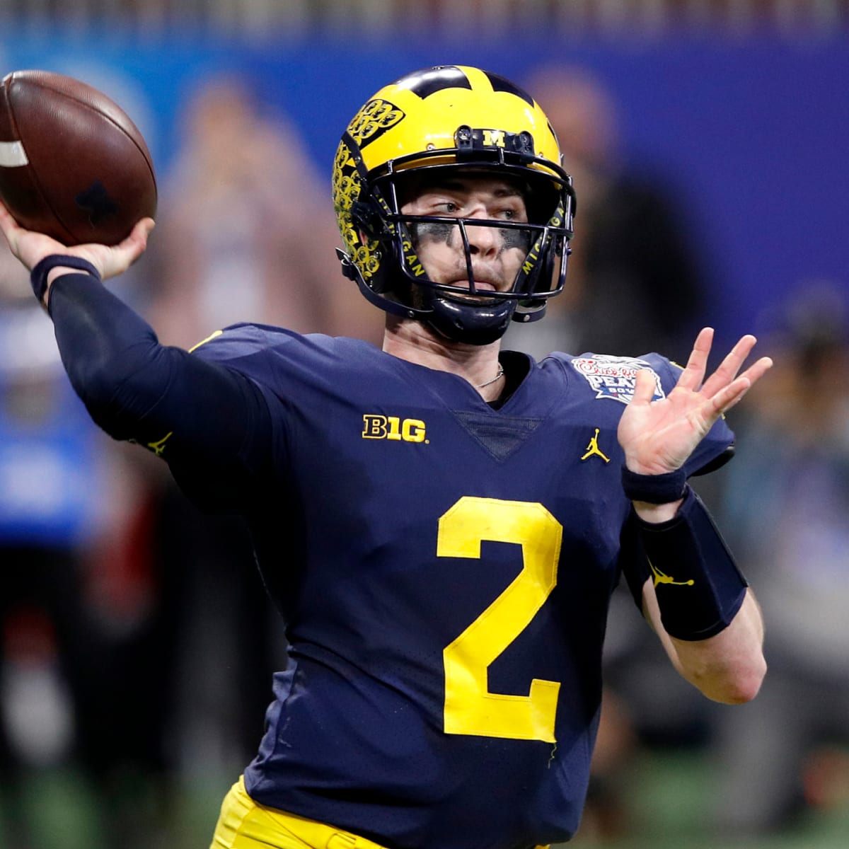 Ex-Michigan football, Panthers QB Shea Patterson won't give up dream