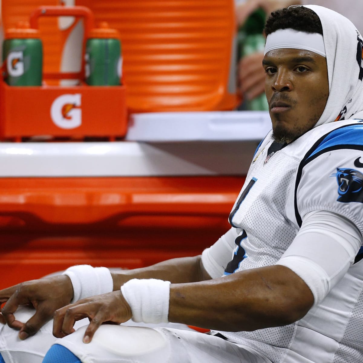 Cam Newton: Carolina Panthers QB sees foot specialist in Green Bay