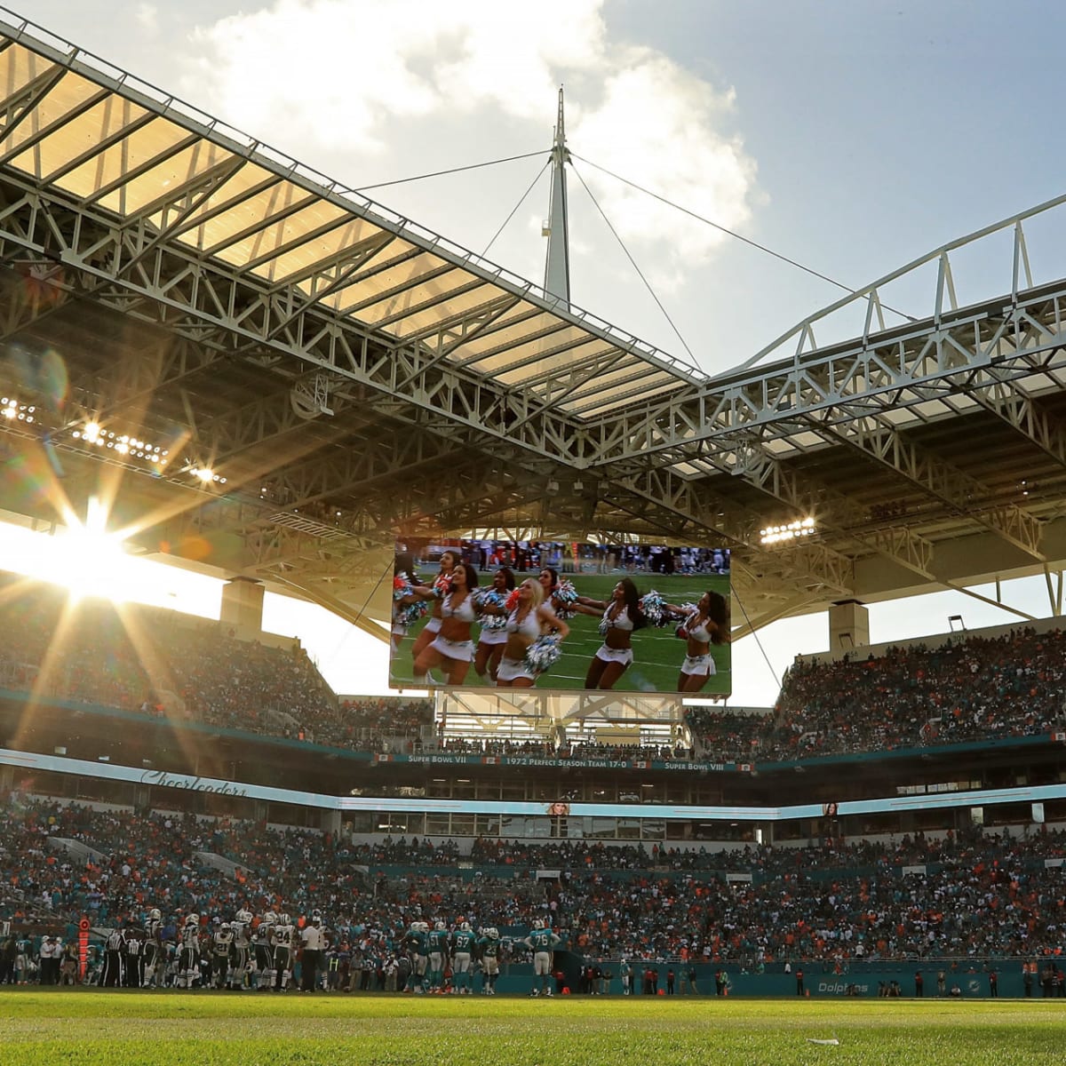 Live from Hard Rock Stadium, our 2018 stadium scrimmage