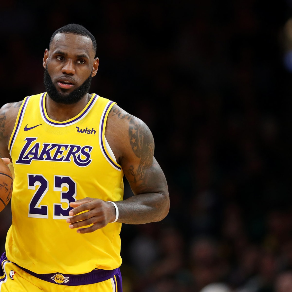 What is LeBron James' plan for the LA Lakers?