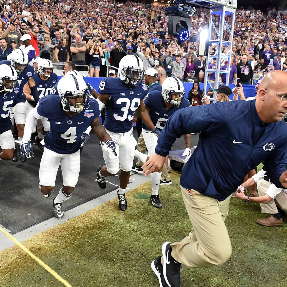 NFL Draft: Penn State Pro Day, James Franklin, Drew Hartlaub, football