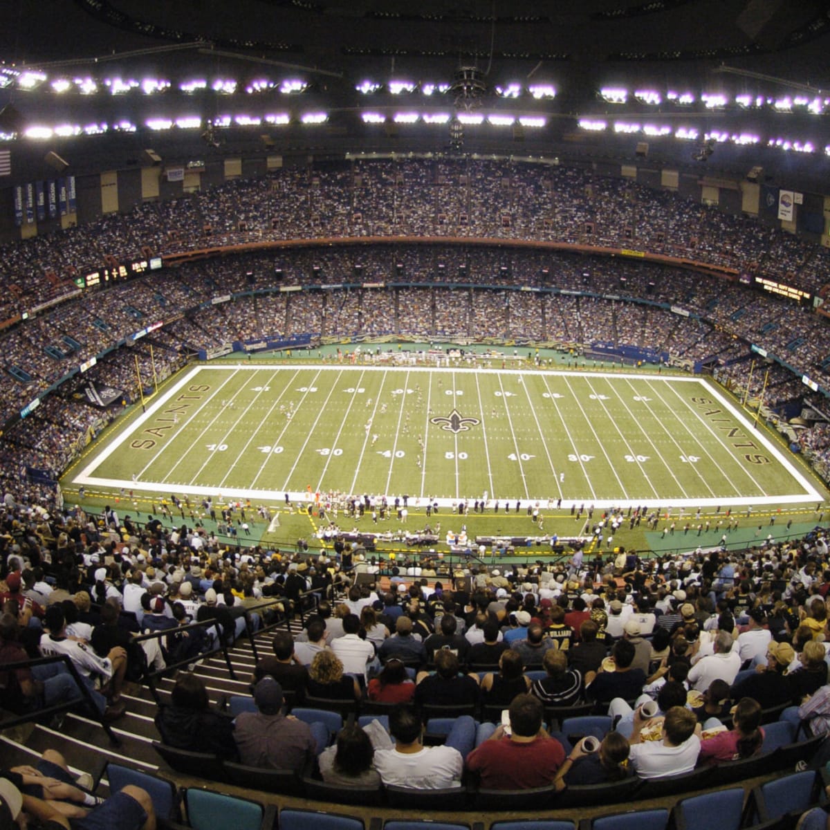 NFL - The Superdome has never been louder. 