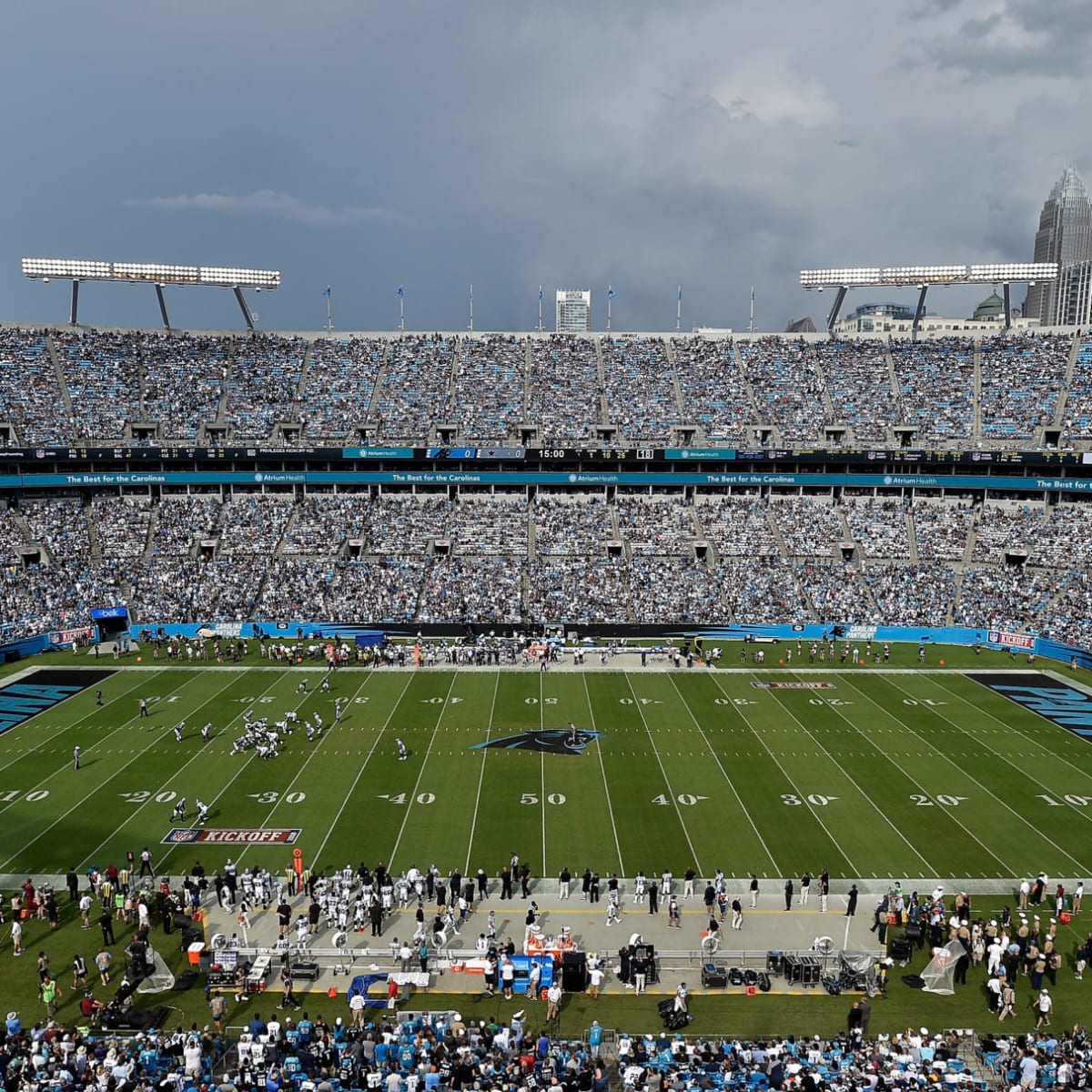 Panthers' Frank Reich reacts to trade with Bears