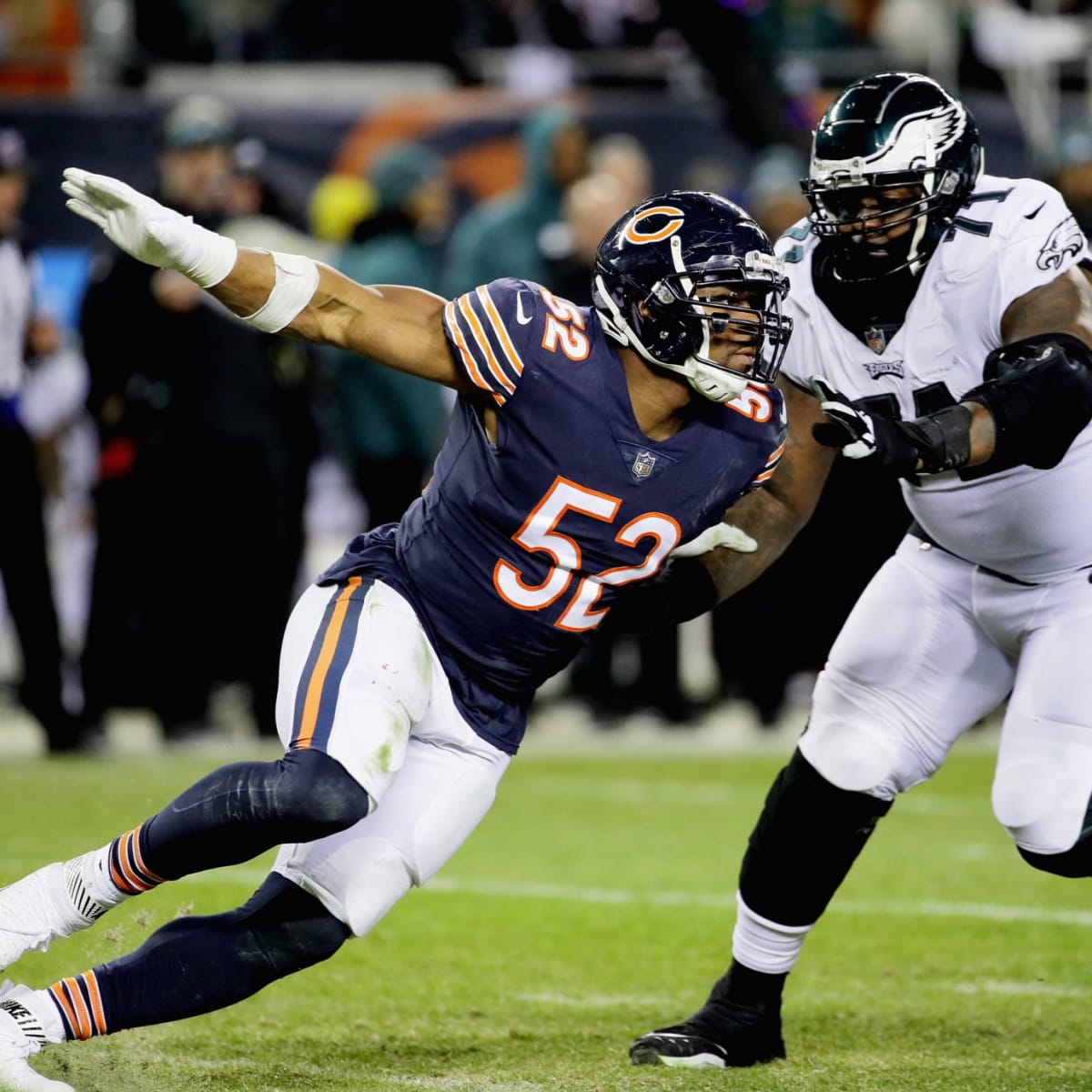 Bears' Khalil Mack out for season after landing on injured reserve