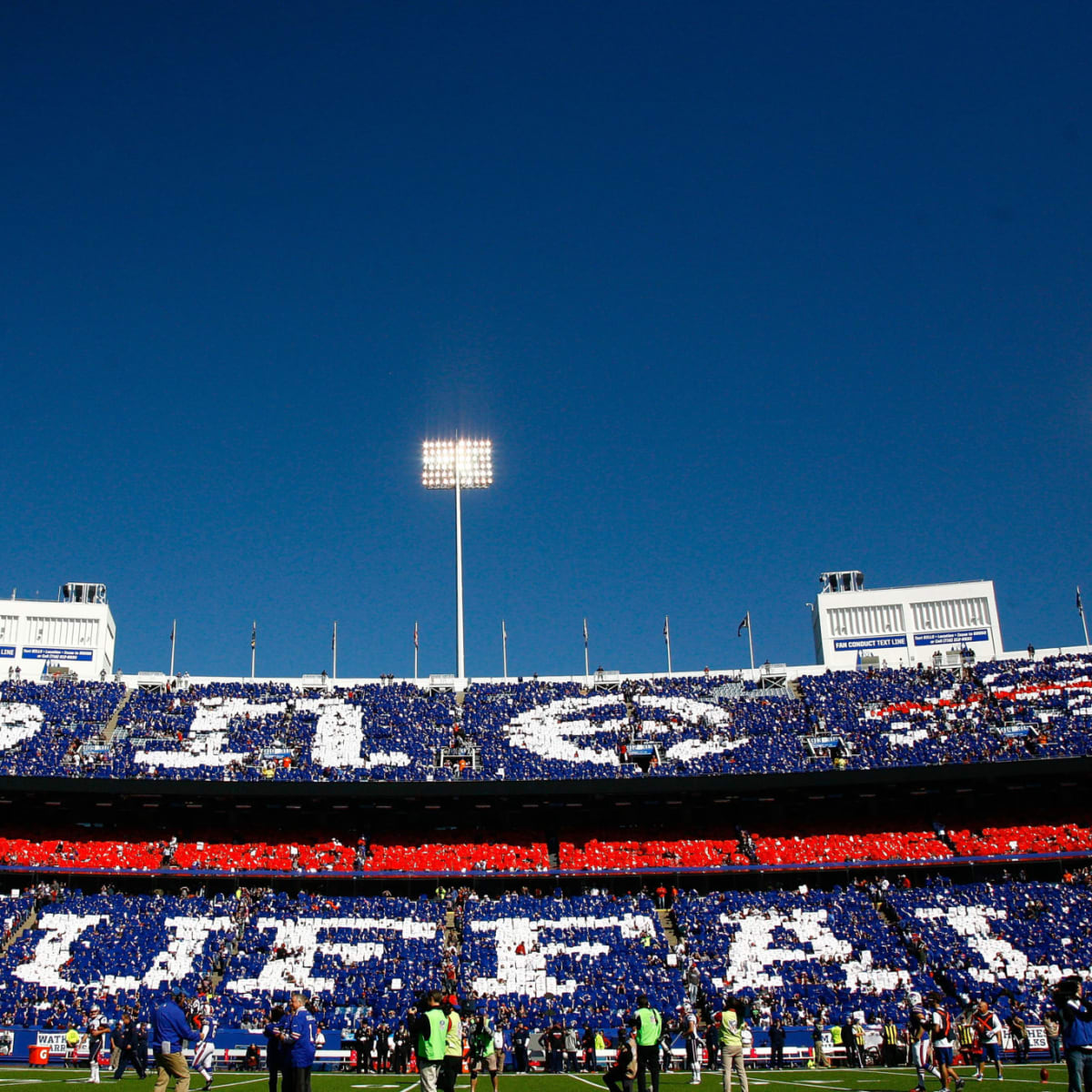 Buffalo Bills Los Angeles Rams Fans Support Nfl Game Silhouette – Stock  Editorial Photo © kovop58@gmail.com #390619330