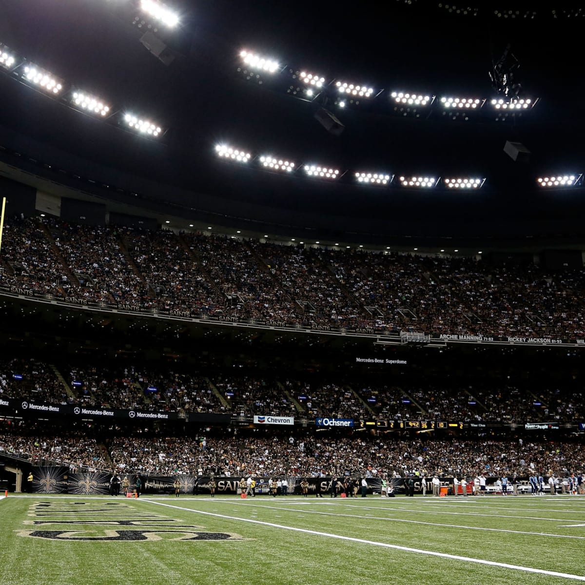 Saints hold practice with Jacob Blake's name on players' helmets