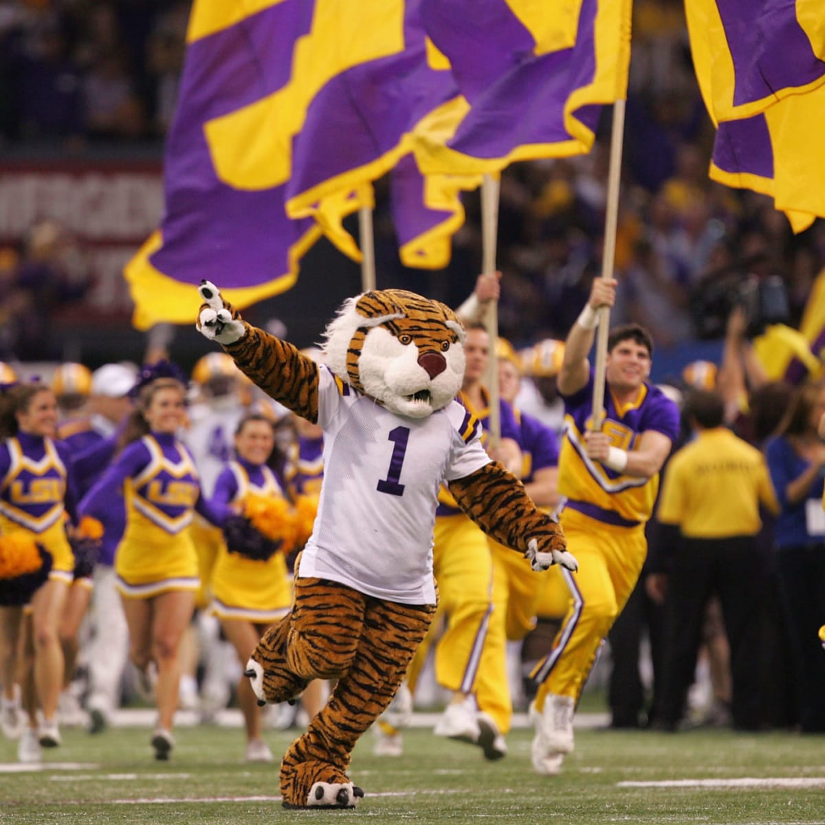 LSU Football Uniform - Home and Away  Lsu tigers football, Lsu mascot, Lsu  football