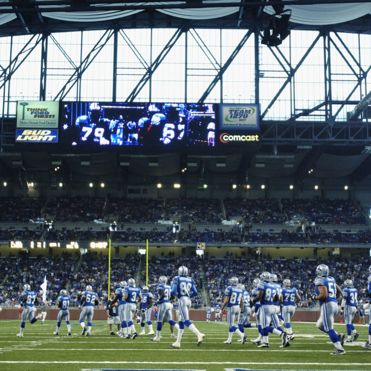 Detroit Lions lose to New Orleans Saints at Ford Field