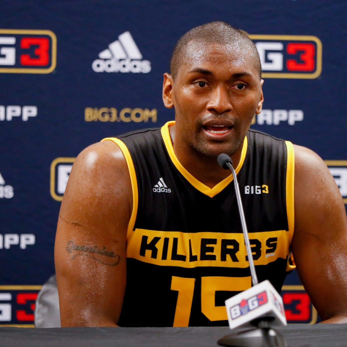 Metta World Peace Changes Name Again, This Time to Metta Sandiford-Artest
