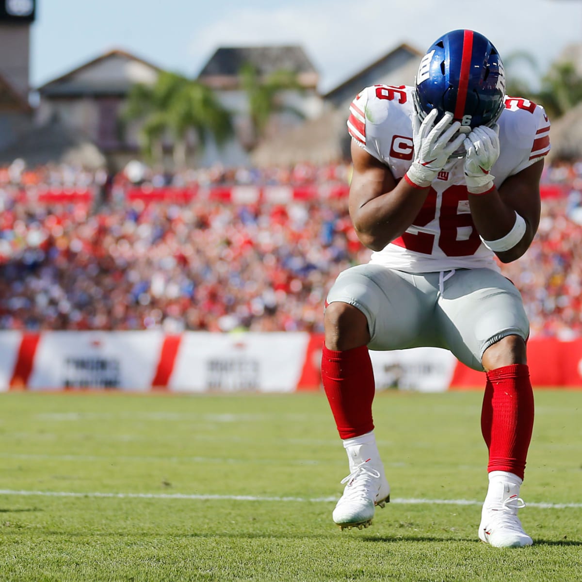 New York Giants RB Saquon Barkley Makes a Heartfelt Confession - Sports  Illustrated New York Giants News, Analysis and More