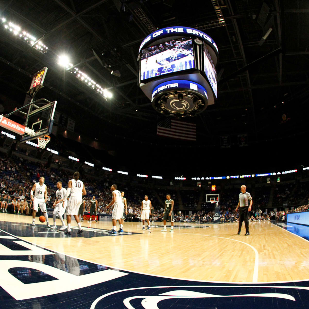 Penn State basketball player tries to go from college hoops to NFL