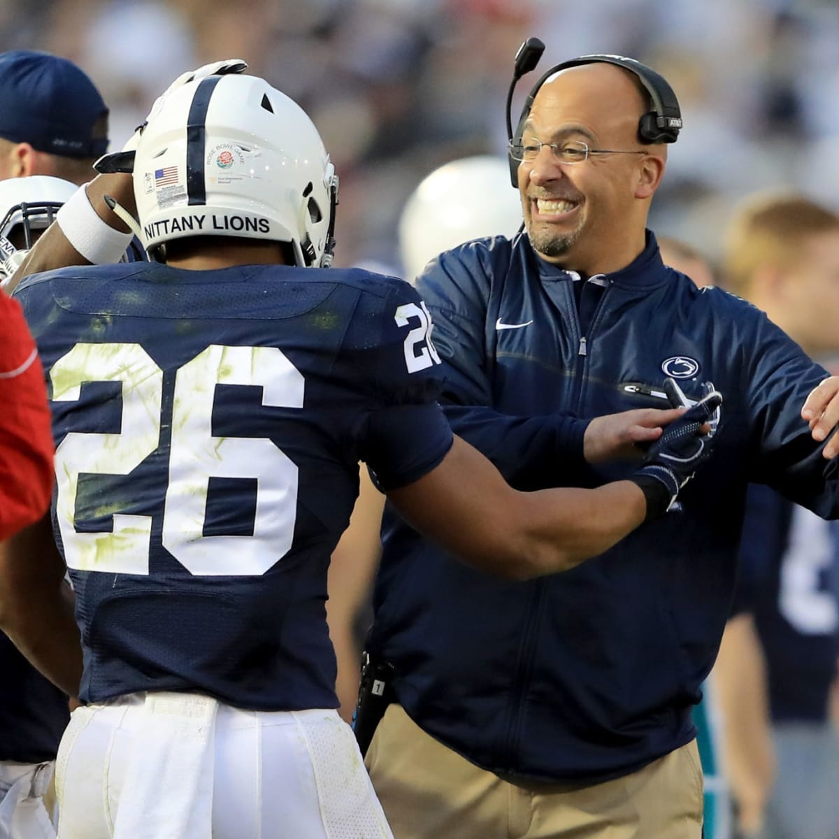 Penn State's James Franklin named in lawsuit, but Giants' Saquon