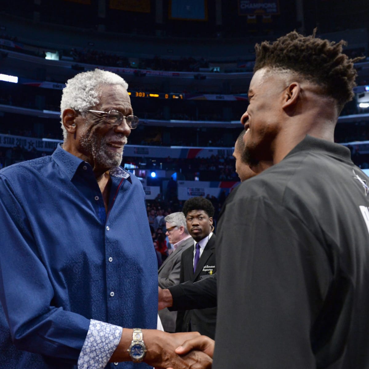 NBA Legend Bill Russell Wins Hearts as He Wears Kobe Bryant Hat During  Celtics vs Lakers - EssentiallySports
