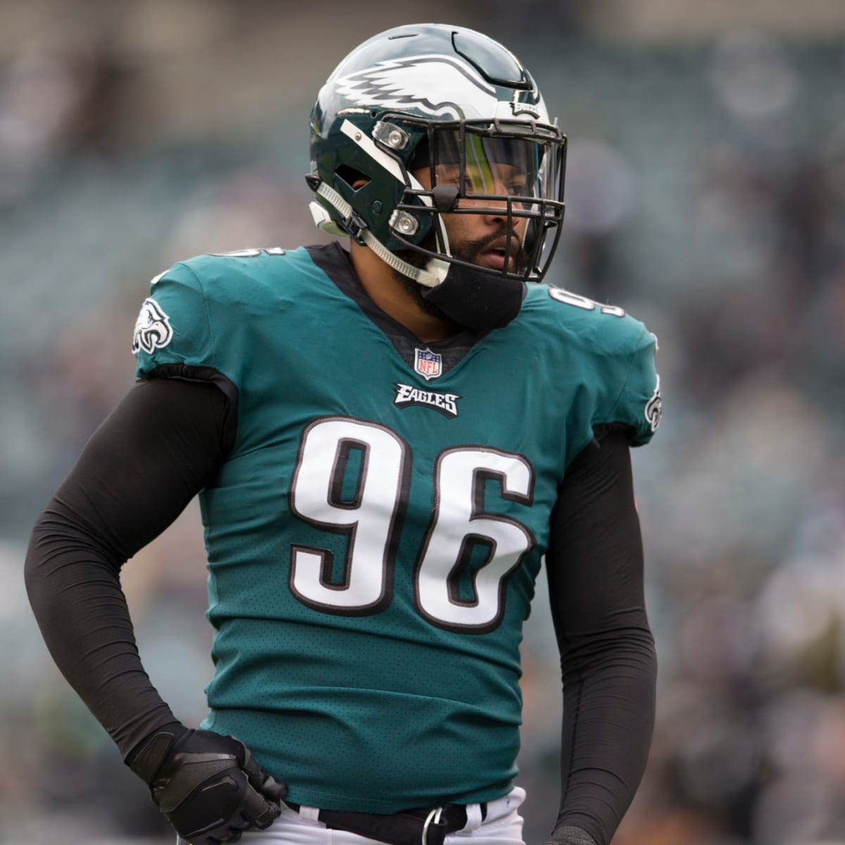 Eagles' Derek Barnett makes bone-headed play, sends Packers' Jamaal  Williams out on stretcher