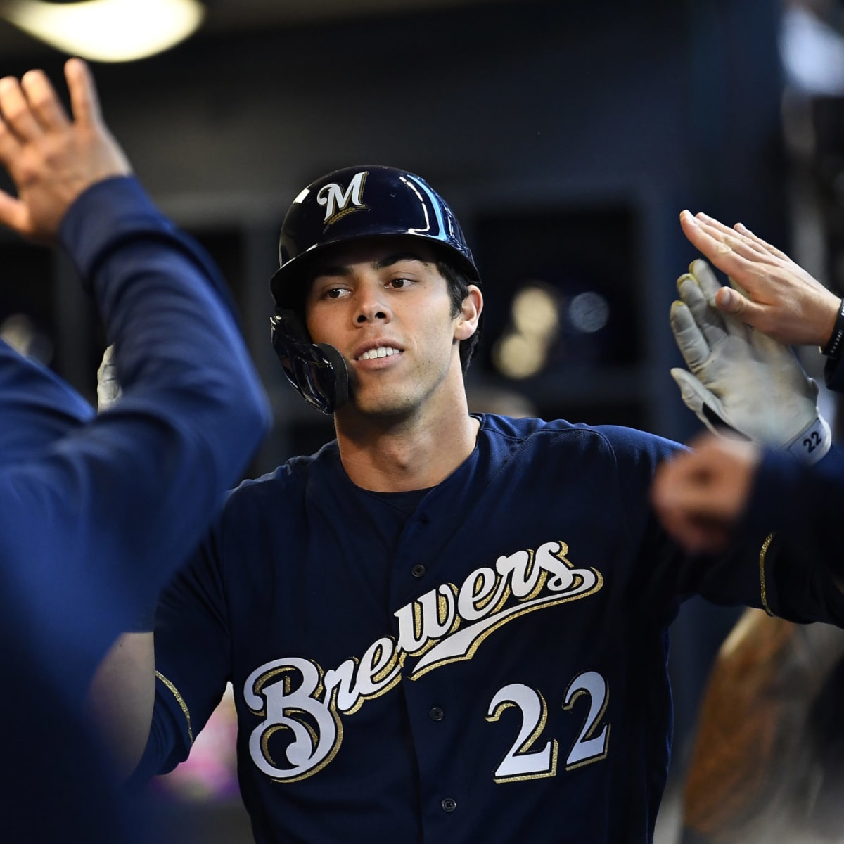 Christian Yelich out for the season with fracture knee – Five Reasons  Sports Network