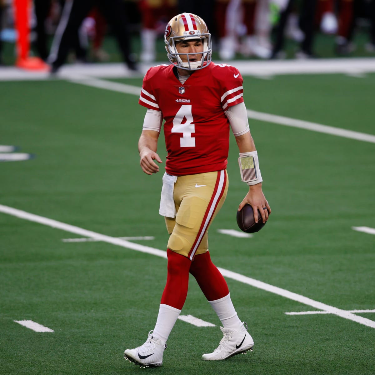 Mullens to replace injured Garoppolo as 49ers starting QB - The