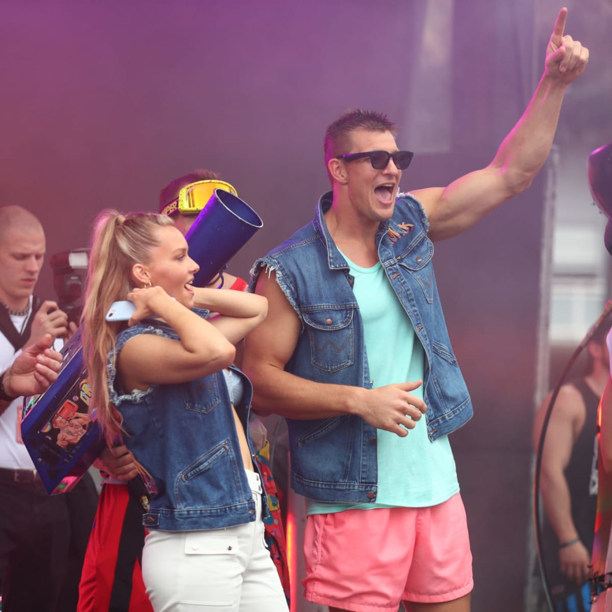 Rob Gronkowski on X: Let's keep the summer party going with Gronk Spike  Cornhole 