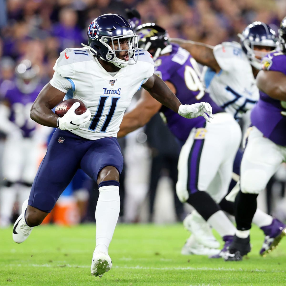 Watch: NFL Network says Titans A.J. Brown ready for Julio Jones status