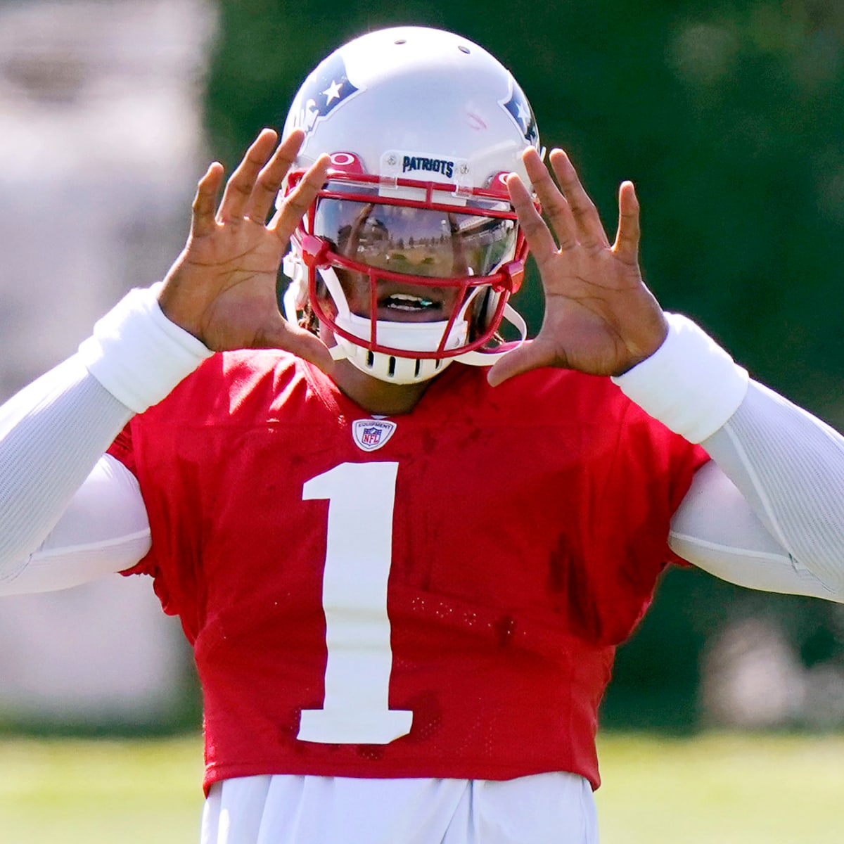 Cam Newton will wear jersey No. 1 for New England Patriots 