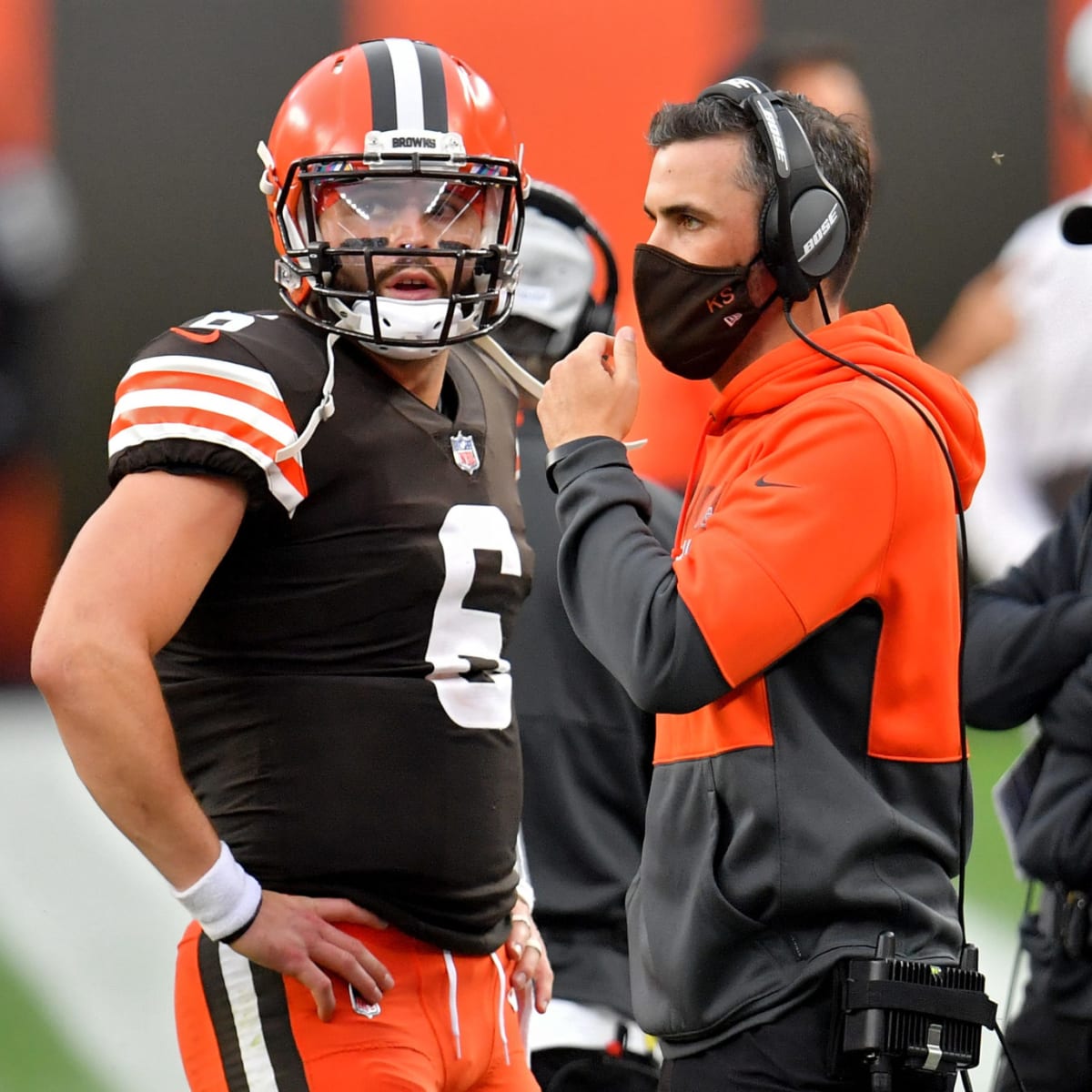 Baker Mayfield live tweeted the Browns' game from home, and it was electric