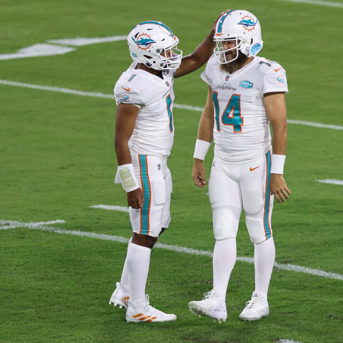 Ryan Fitzpatrick Sends Message To Dolphins QB Tua Tagovailoa - The