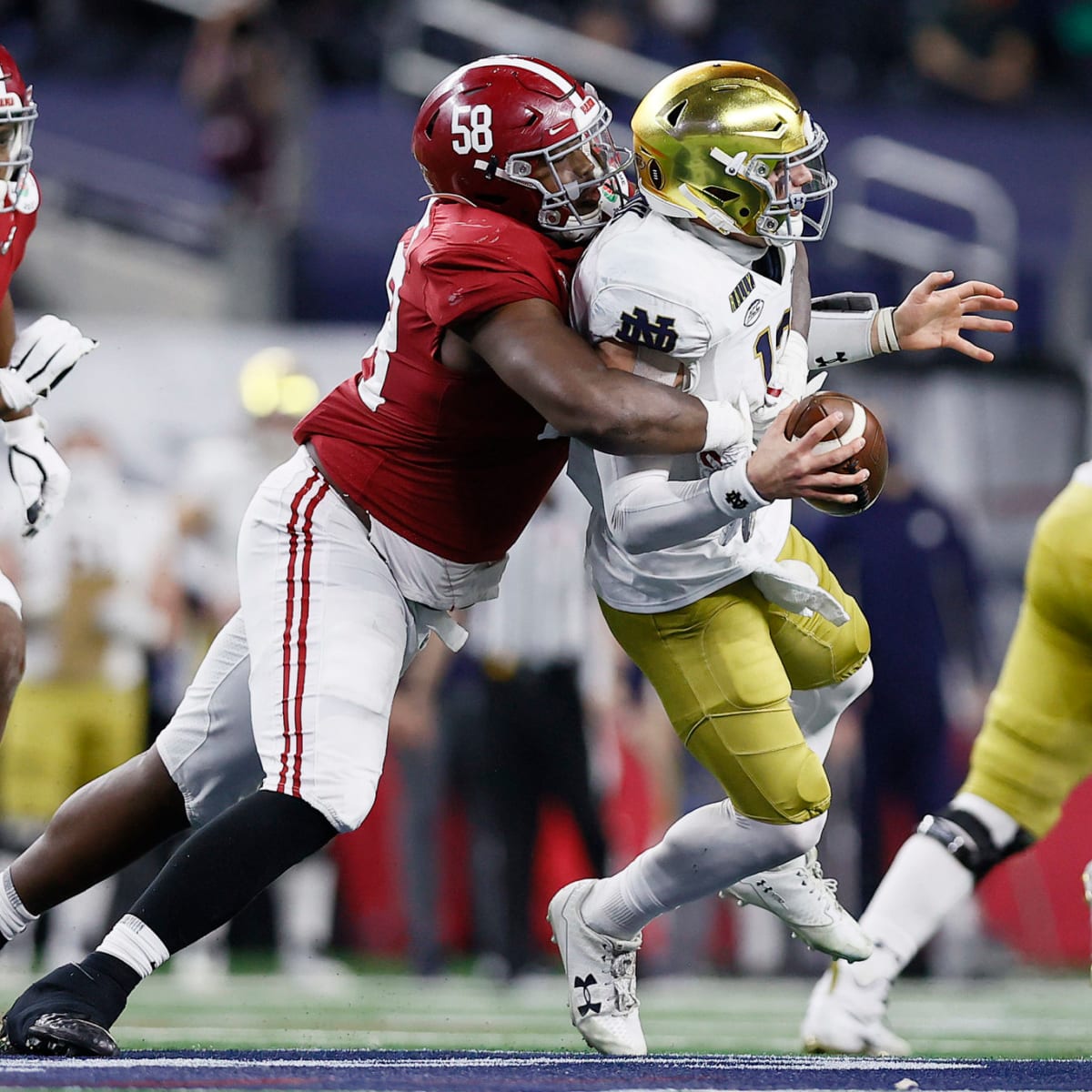 WBZ / CBS News Boston - The Patriots traded up to draft another player from  Alabama, this time taking highly rated defensive tackle Christian Barmore.   barmore-alabama/