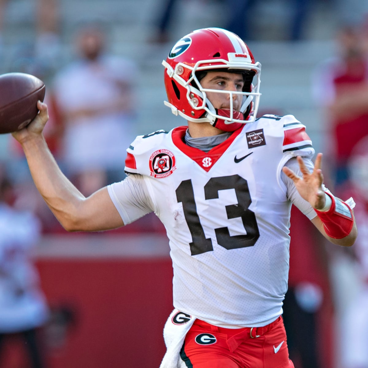 Georgia's Kirby Smart issues blunt challenge to Stetson Bennett after  thrilling win: 'He must play better'