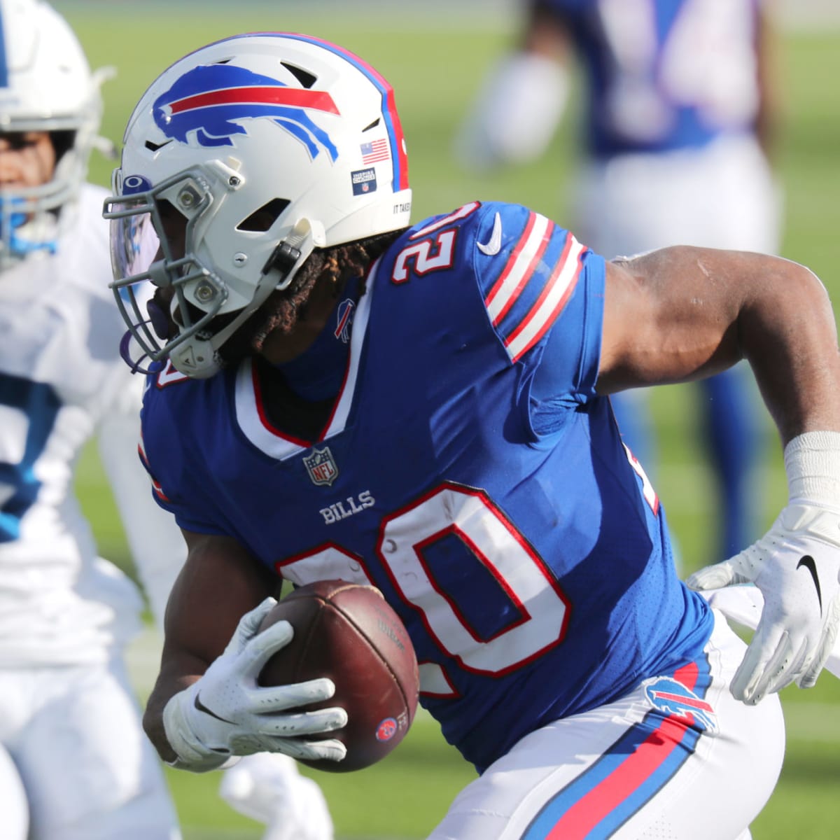 Bills RB Zack Moss Runs In Touchdown During Monday Night Football