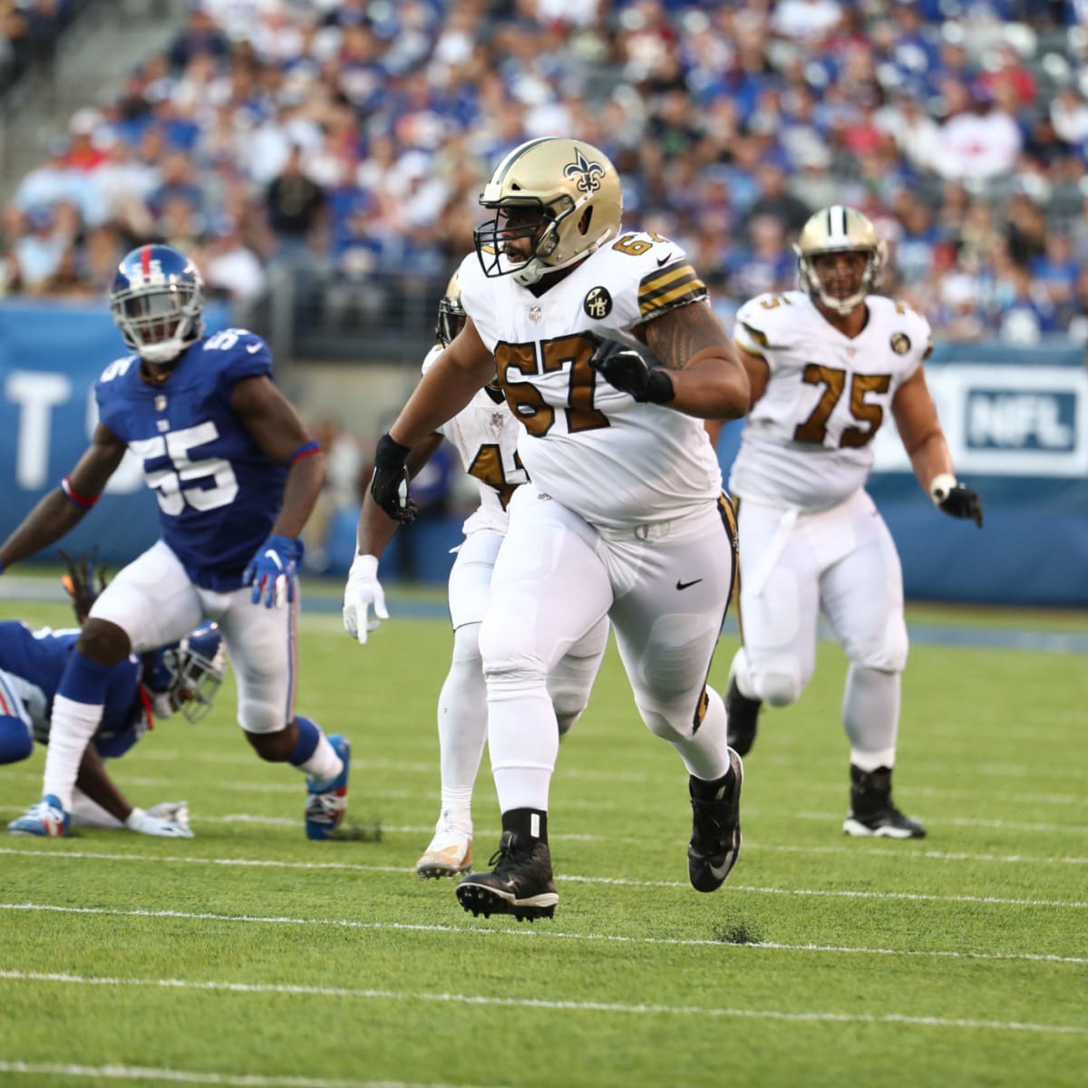 Former Saints' guard Larry Warford opting out of 2020 season