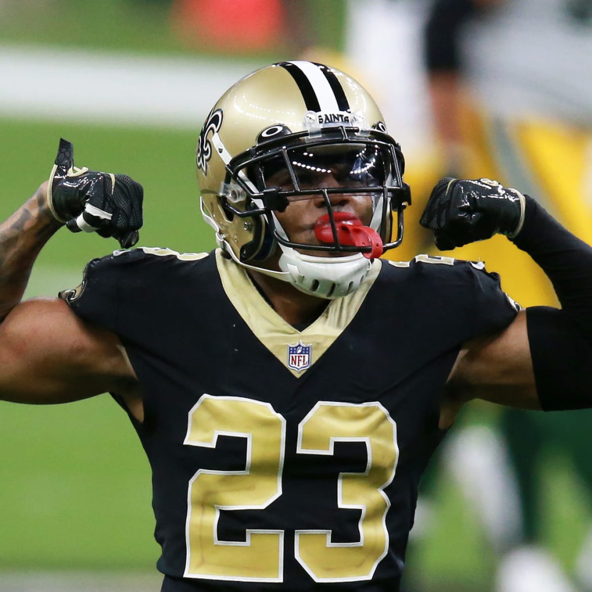 Former OSU star Marshon Lattimore and Mike Evans get into brawl during NFL  action