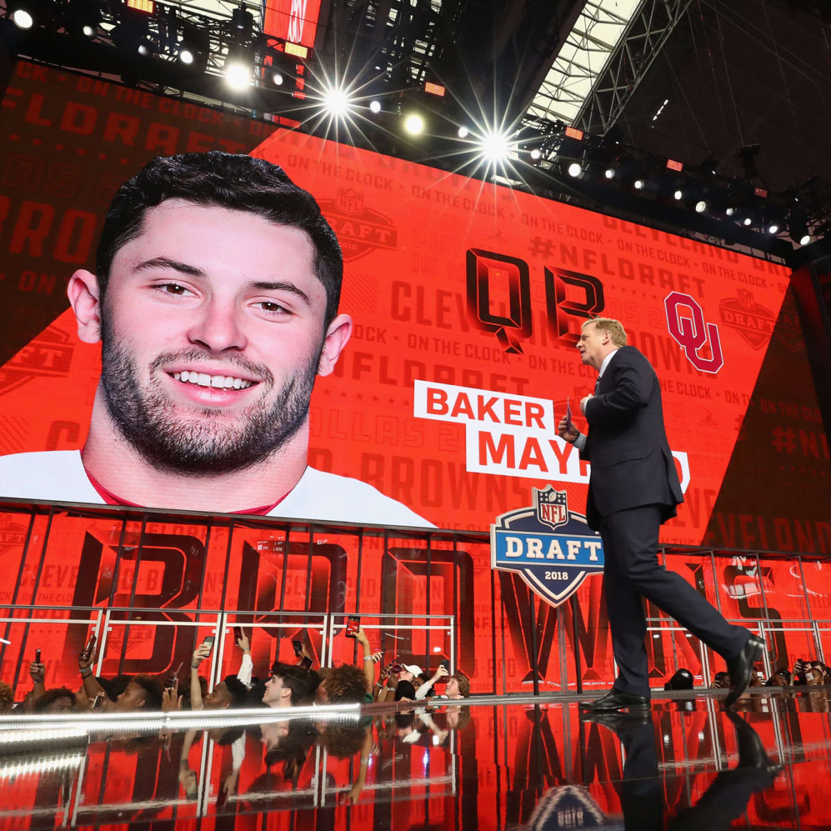 Georgia fans got ahold of Baker Mayfield's phone number